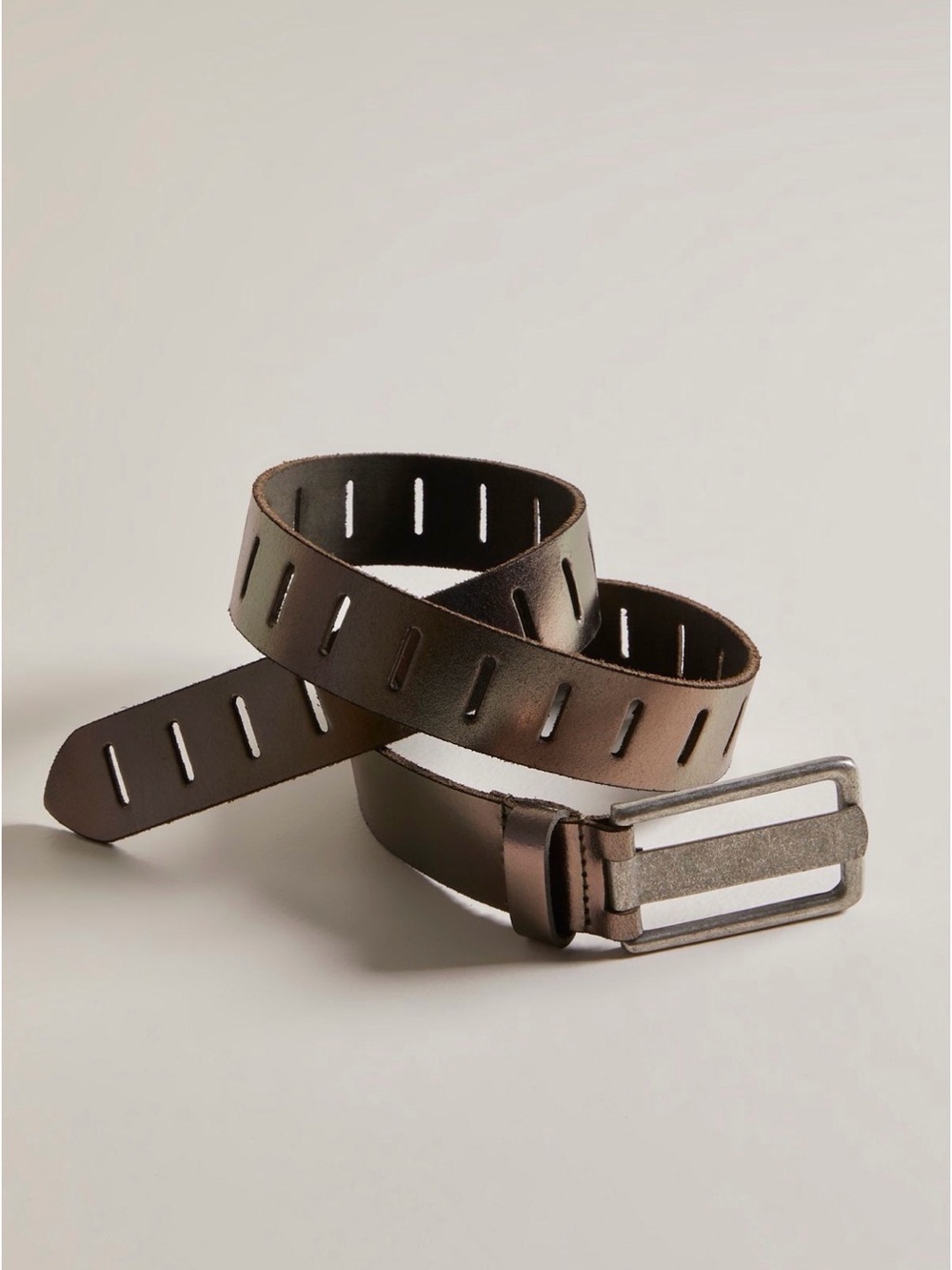 We The Free NWT Metallic Jona Belt Brown Size M/L Sold Out Rare. NWT Size M/L
